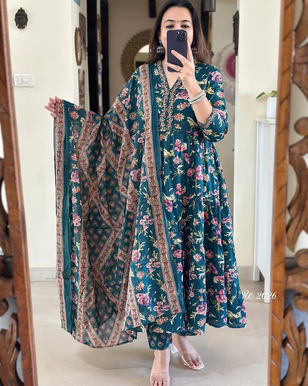 3pc cotton suit