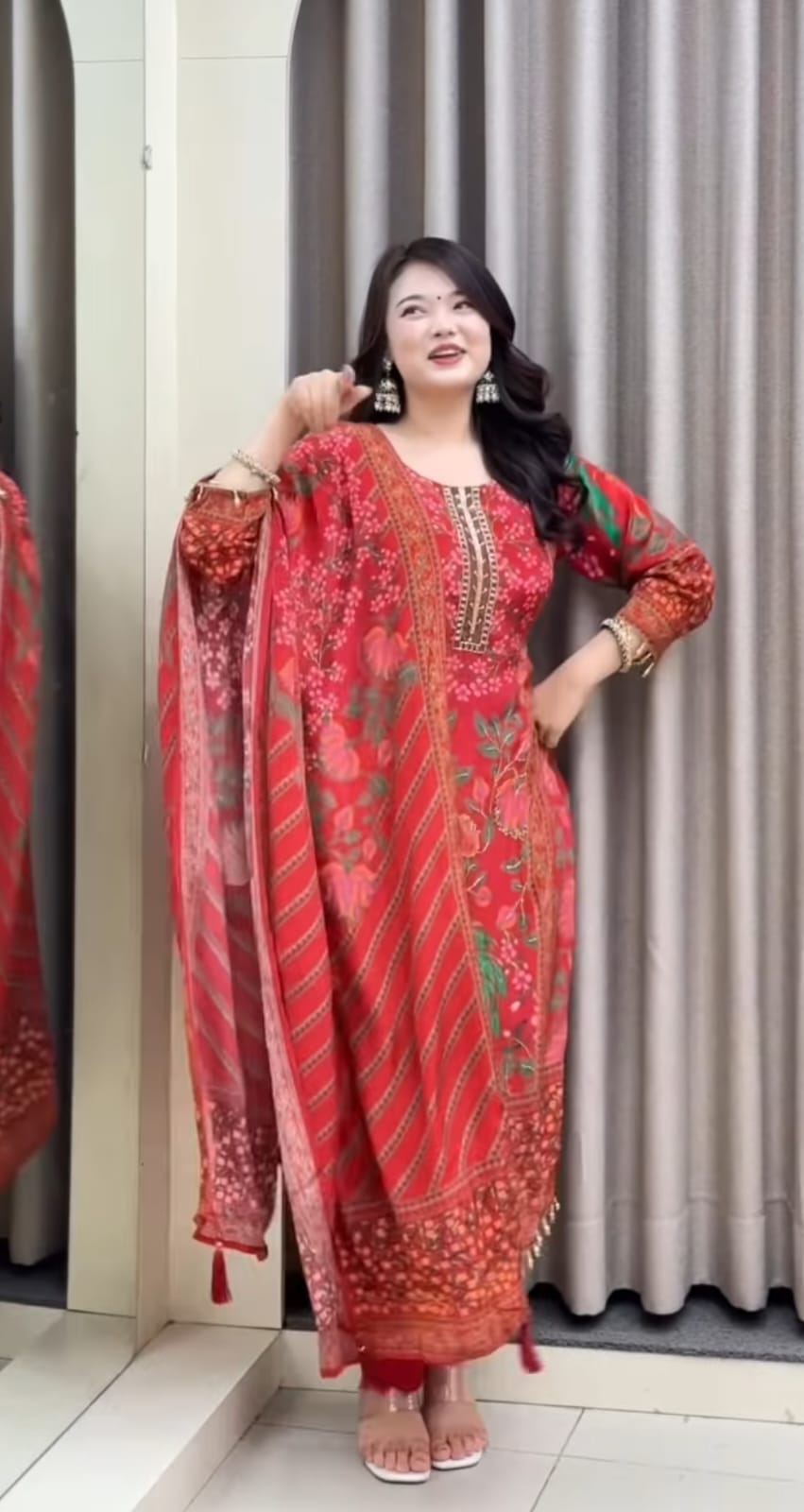 3pc Cotton suit