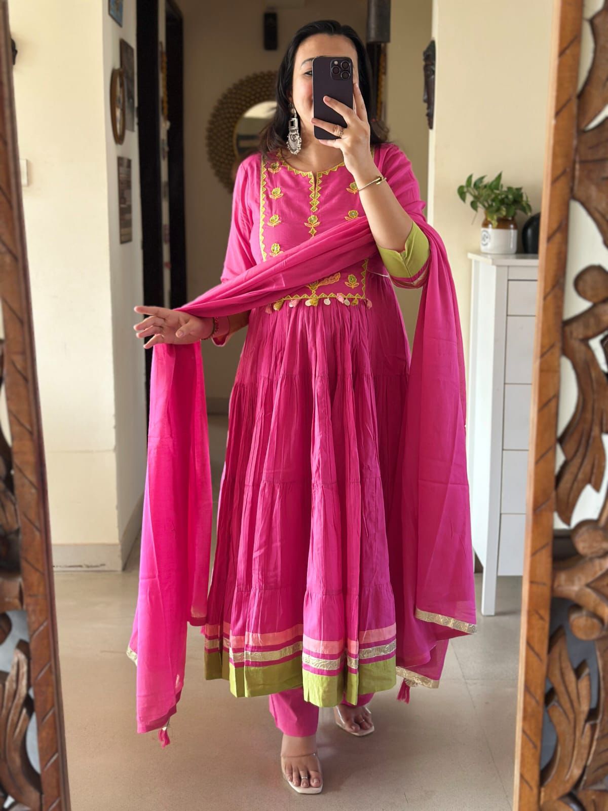 3pc cotton suit