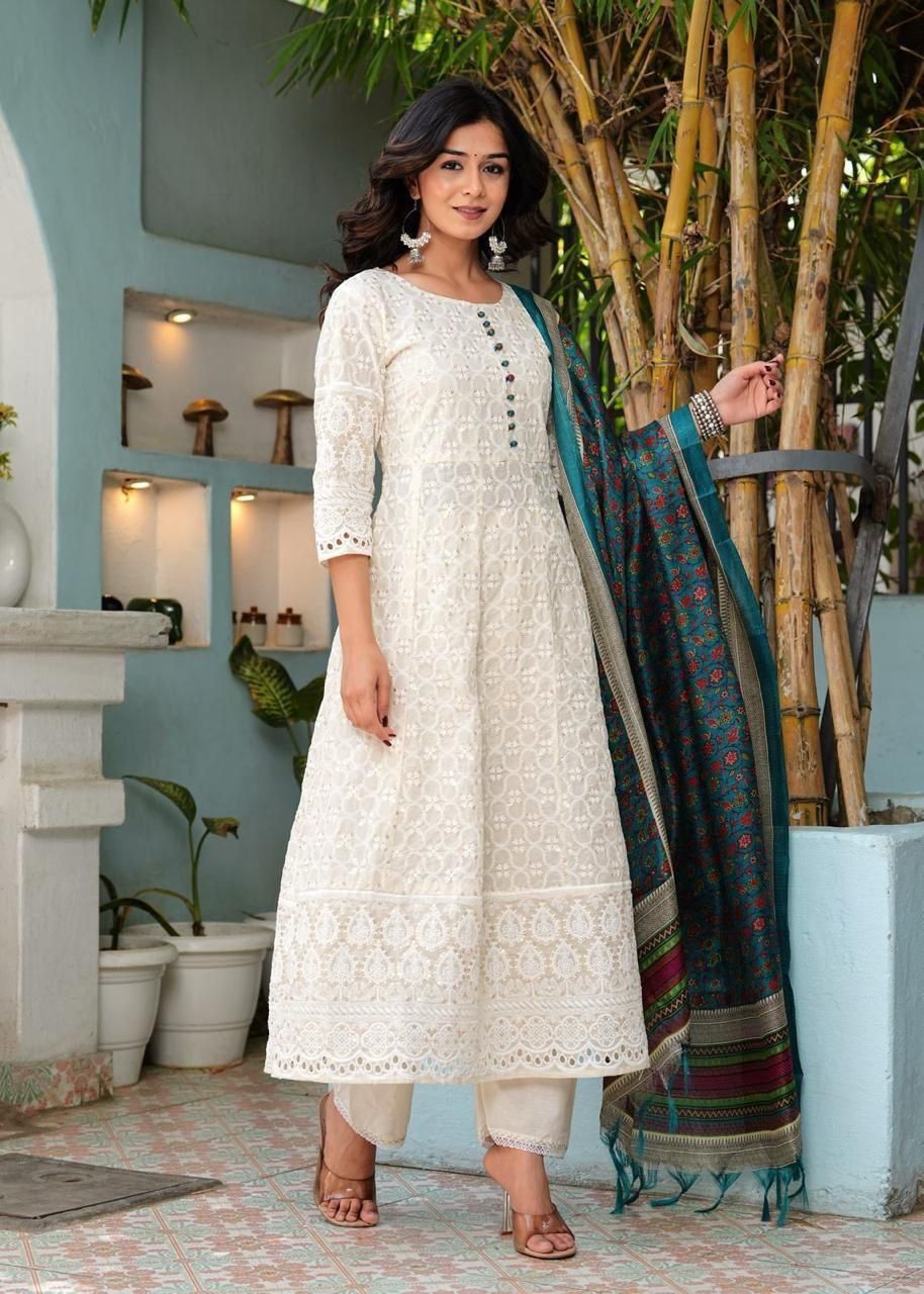 3pc cotton suit
