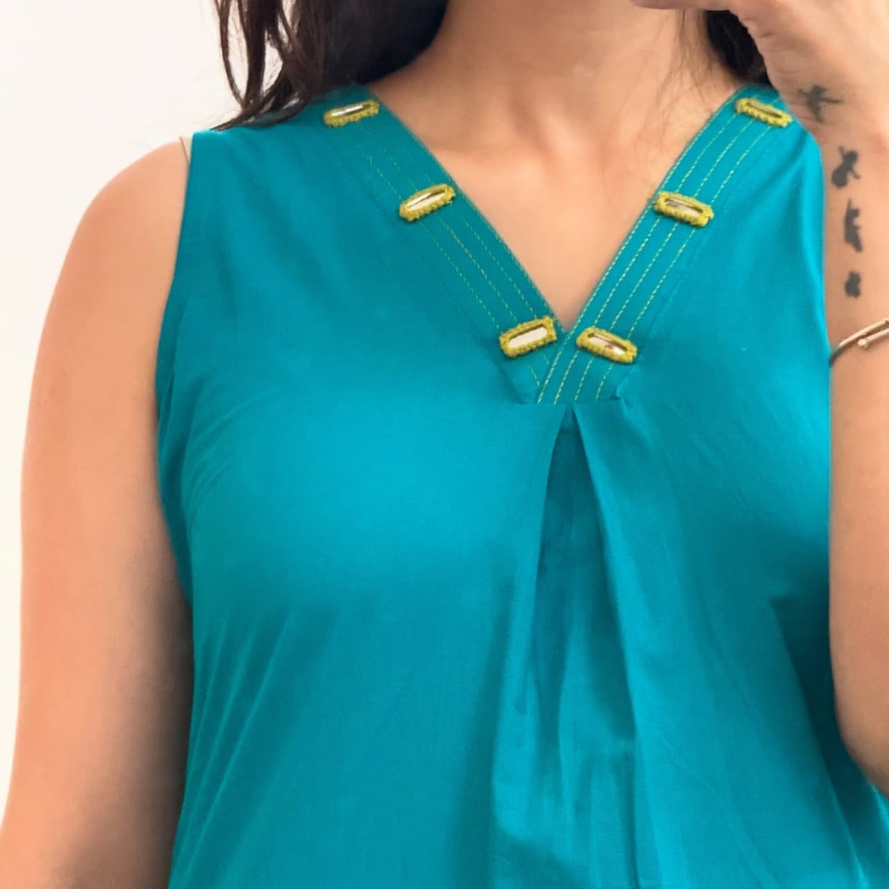 2pc cotton suit