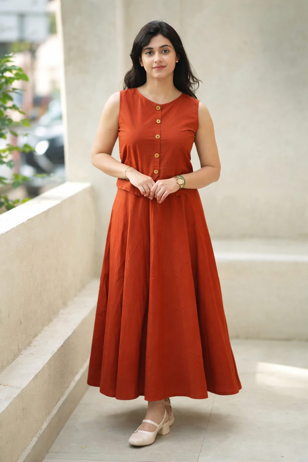 2pc Cotton suit