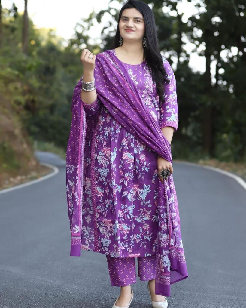 3pc Cotton suit