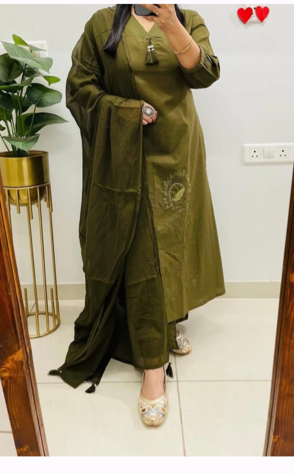3pc Cotton suit