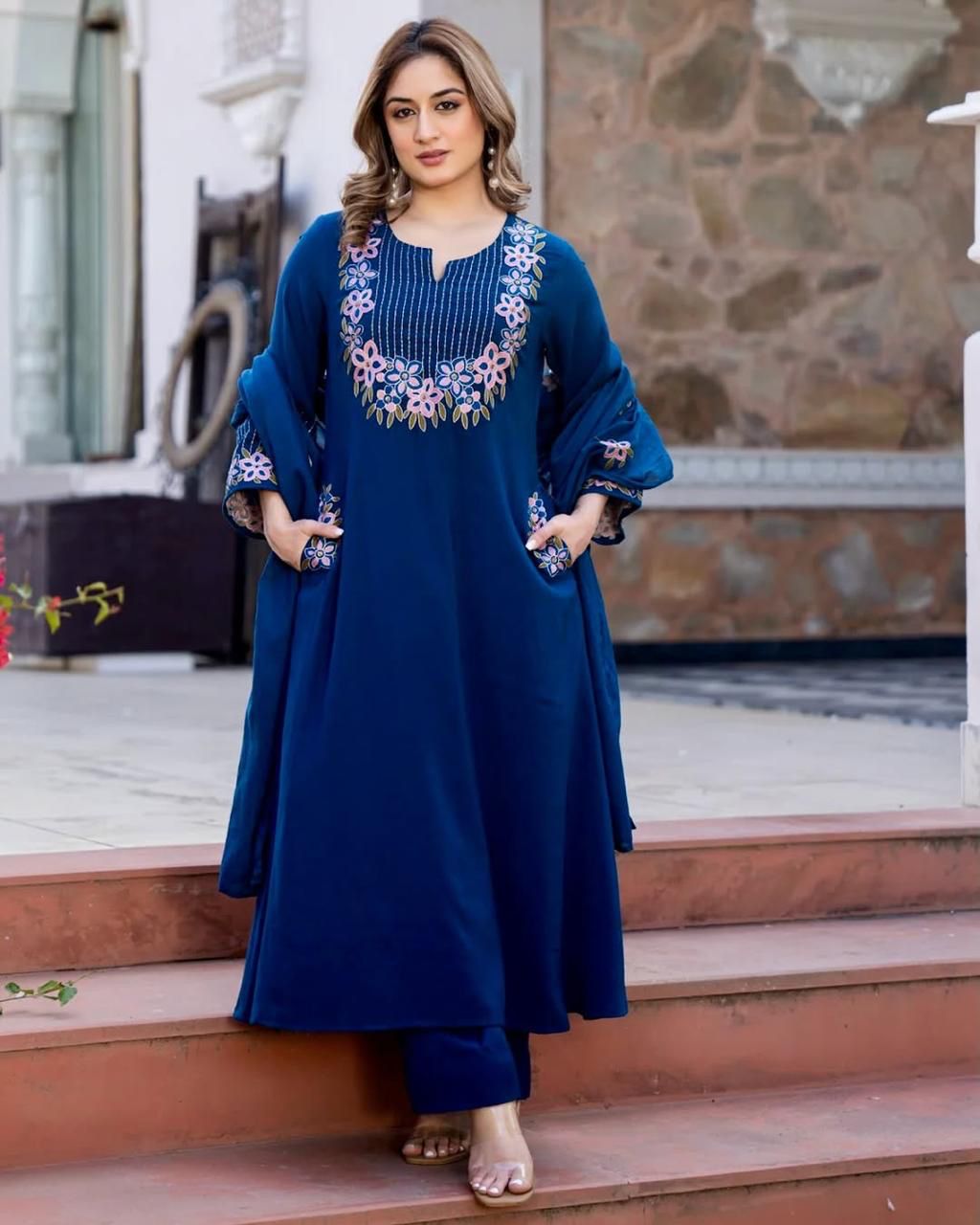 3pc cotton suit